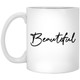 Beautiful XP8434 11 oz. White Mug Beautiful XP8434 11 oz. White Mug